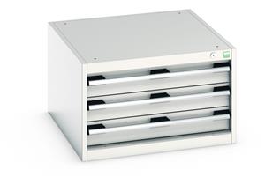 For all Framework Benches Bott Cubio 3 Drawer Cabinet 650Wx750Dx400mmH
